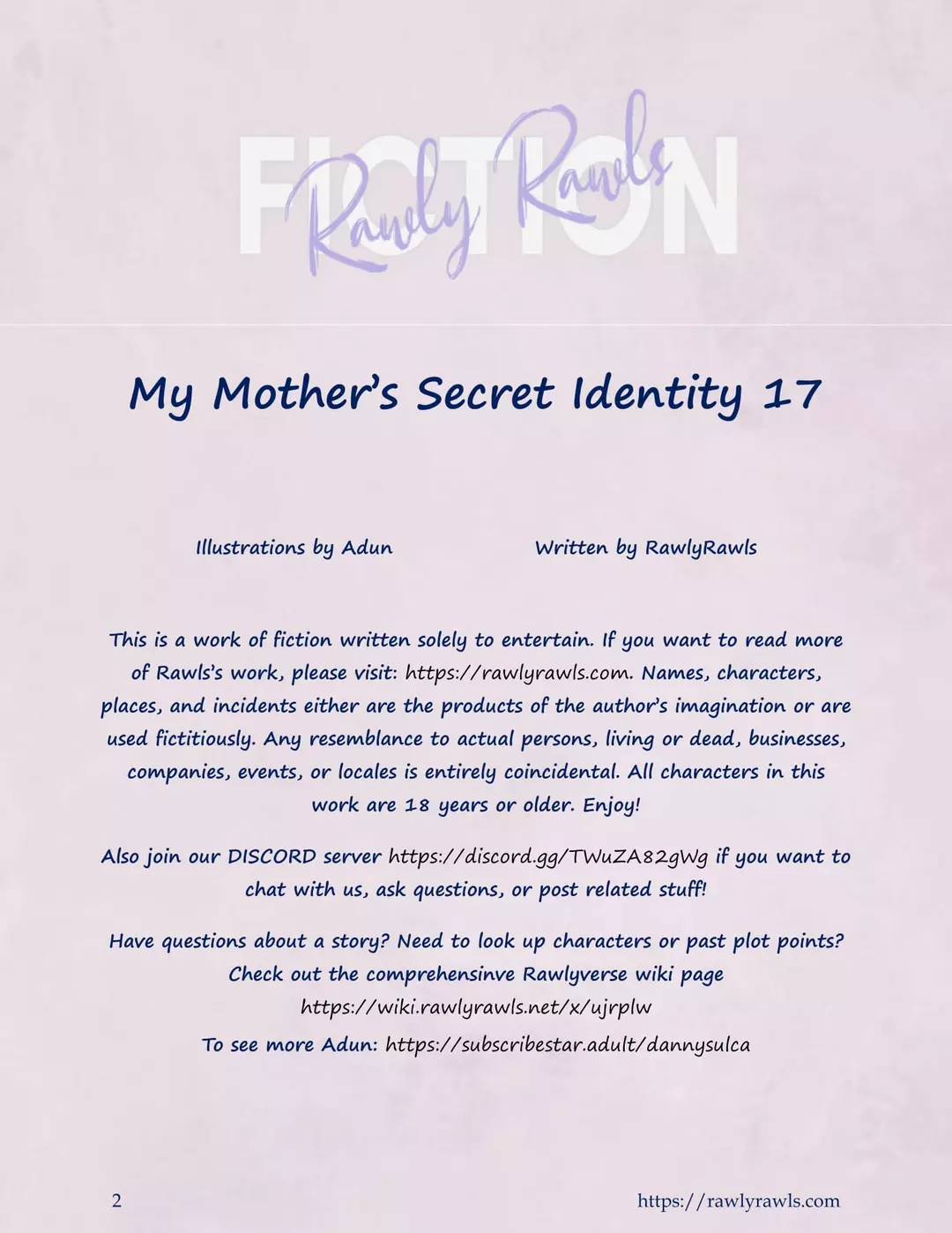 My Mother's Secret Identity Chapter 17 – page 2