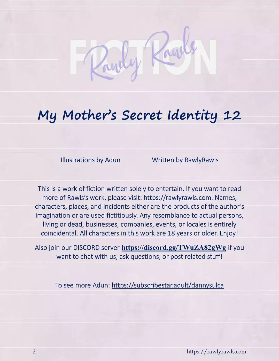My Mother's Secret Identity Chapter 12 – page 2