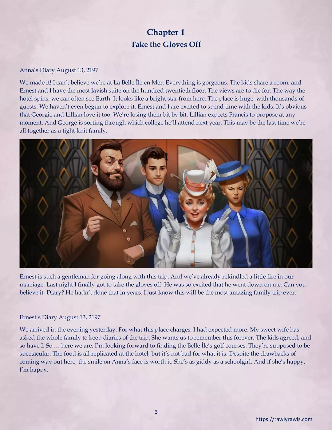 La Belle Ile en Mere Chapter 1 – page 3