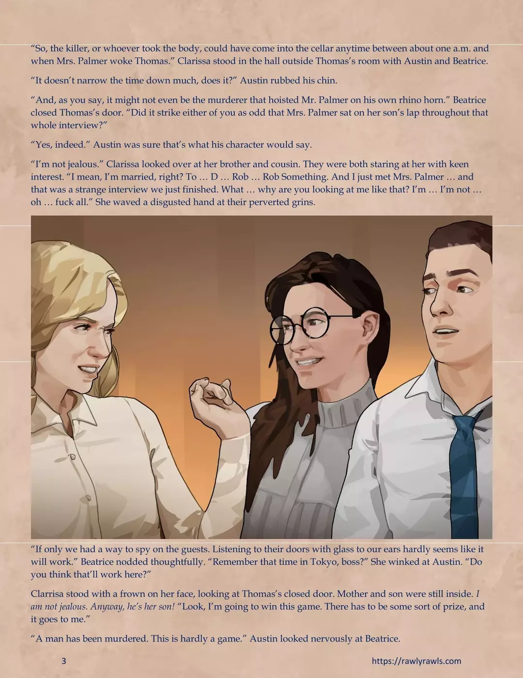 Murder At Palmer Lodge Chapter 10 – page 3