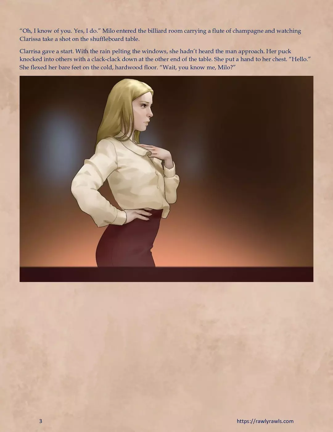 Murder At Palmer Lodge Chapter 5 – page 3