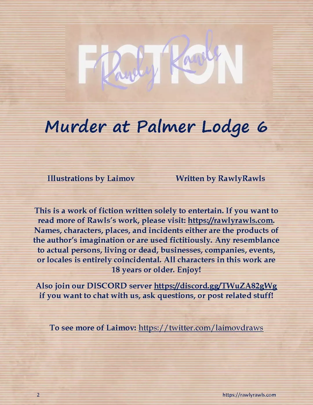 Murder At Palmer Lodge Chapter 6 – page 2
