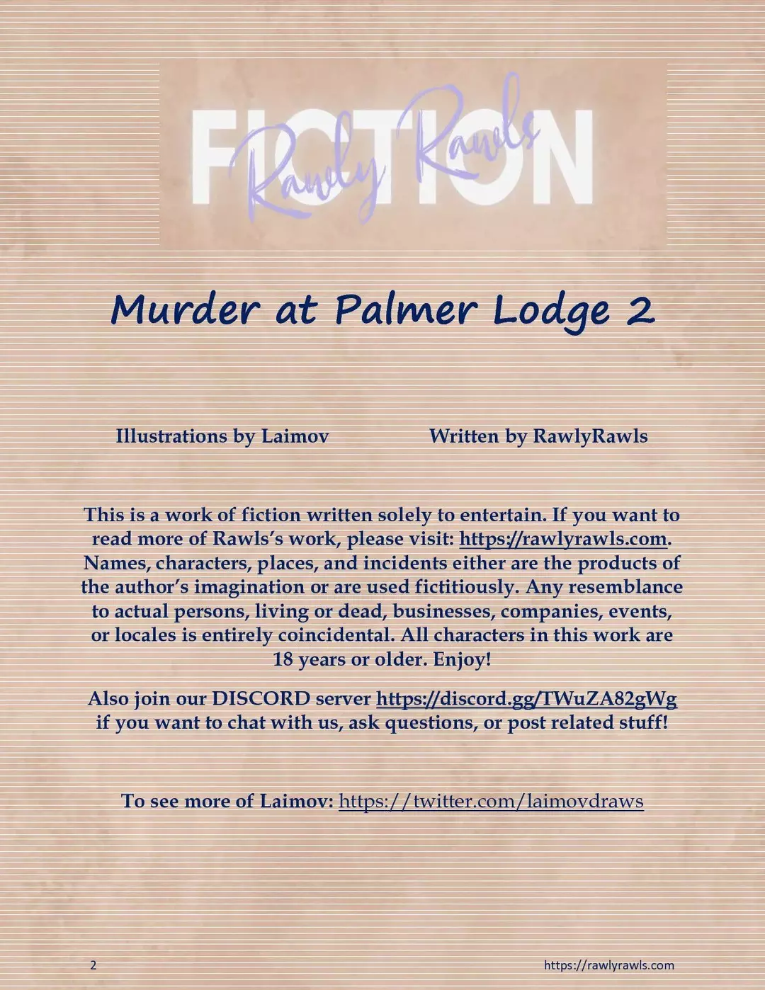 Murder At Palmer Lodge Chapter 2 – page 2