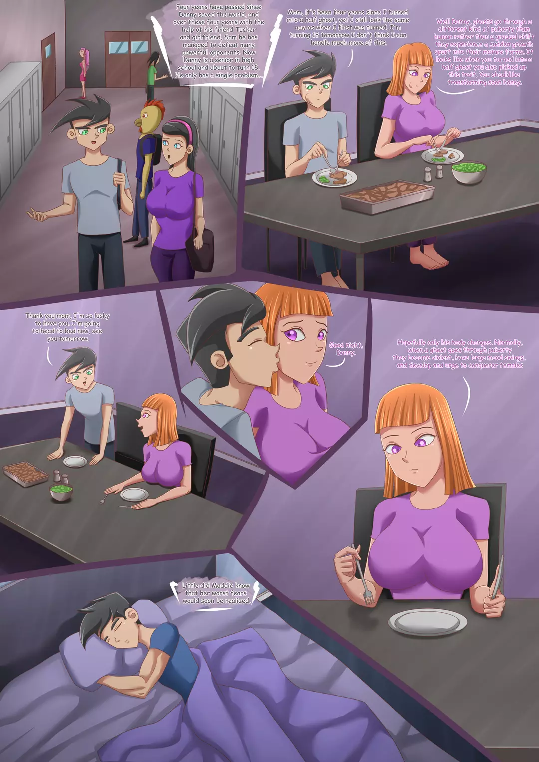 Danny's Growth Spurt Chapter 1 – page 2