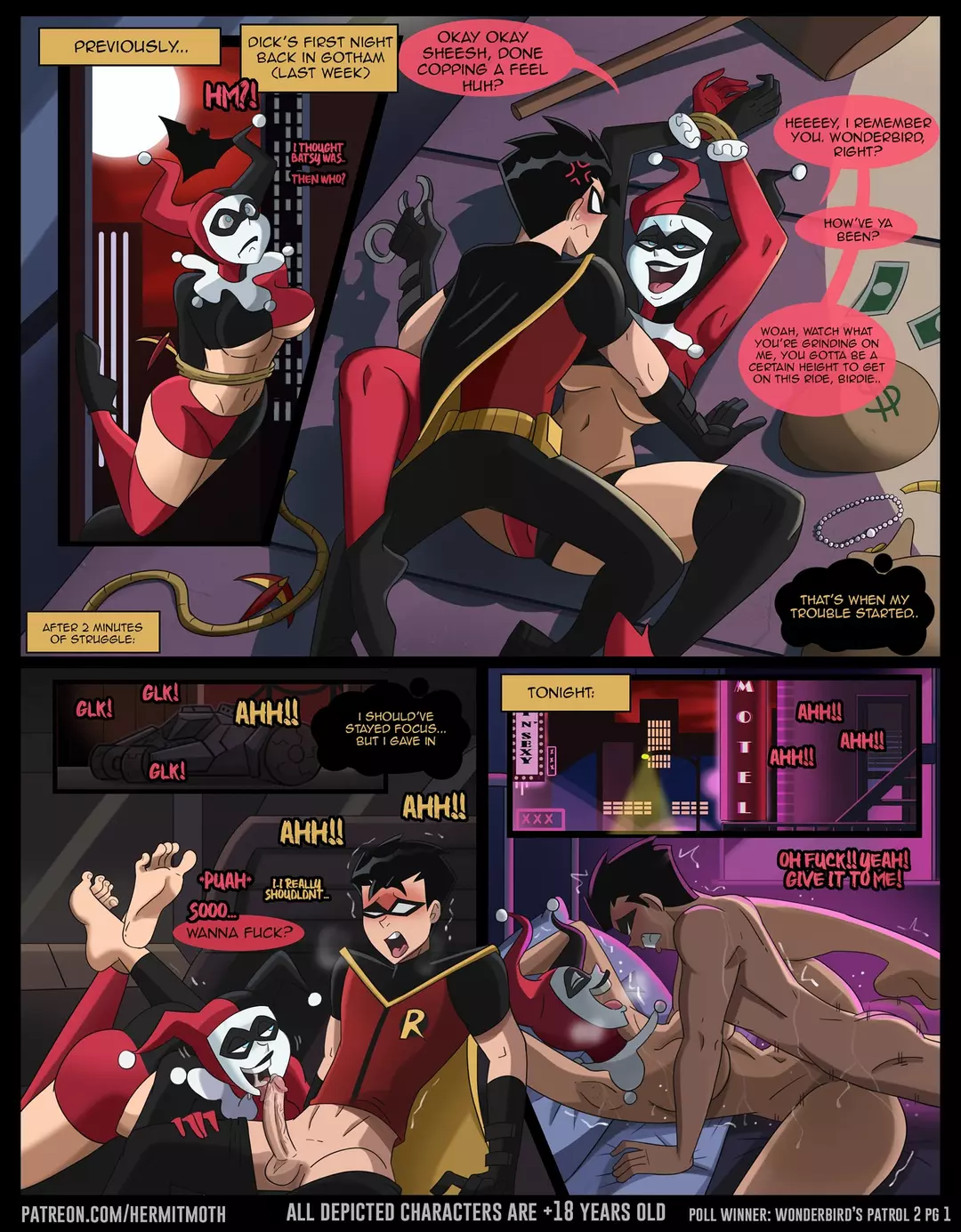 Harley's Ride Audio Porn Comic Harley's Ride - Chapter 3 – page 1