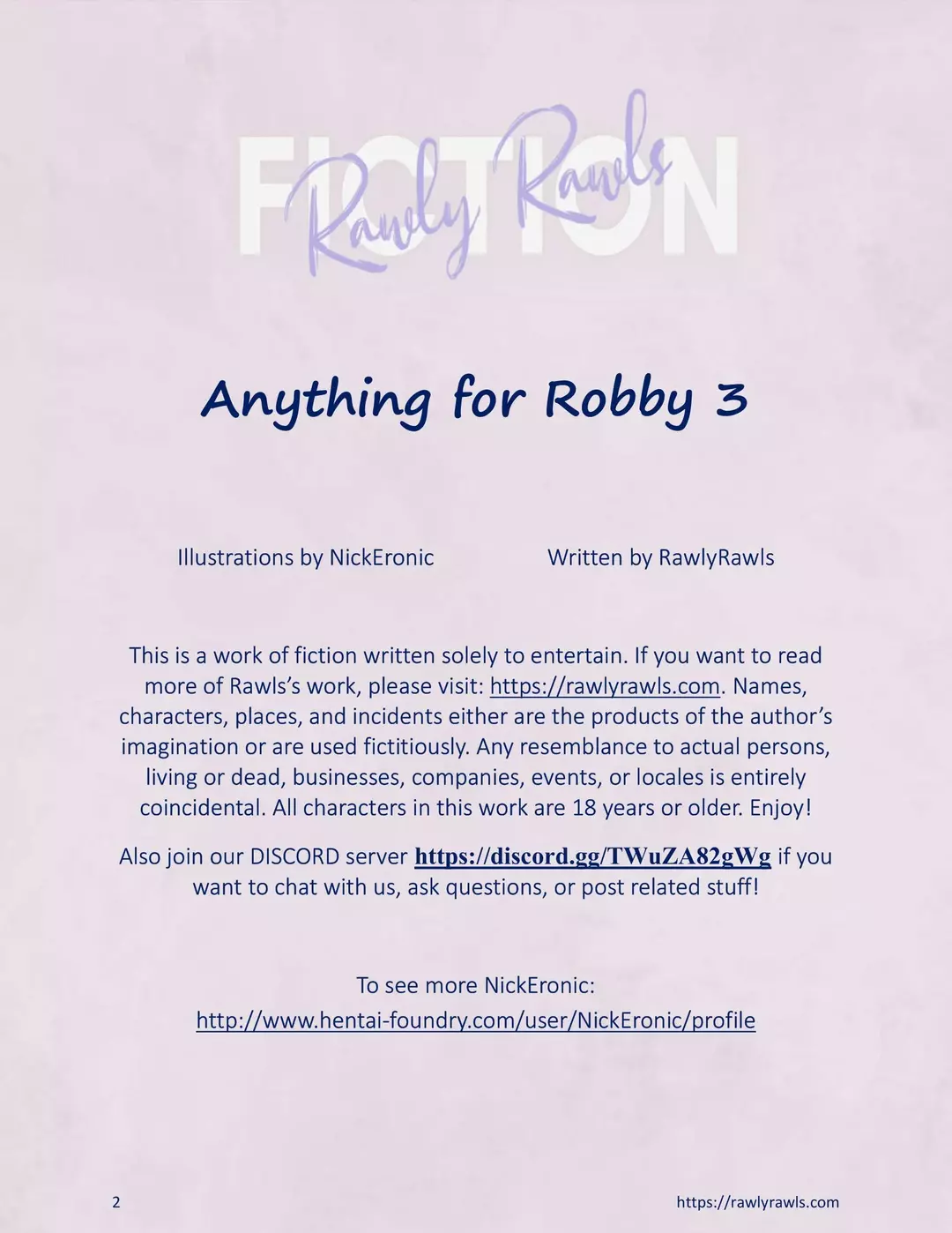 Anything For Robby Chapter 3 – page 2