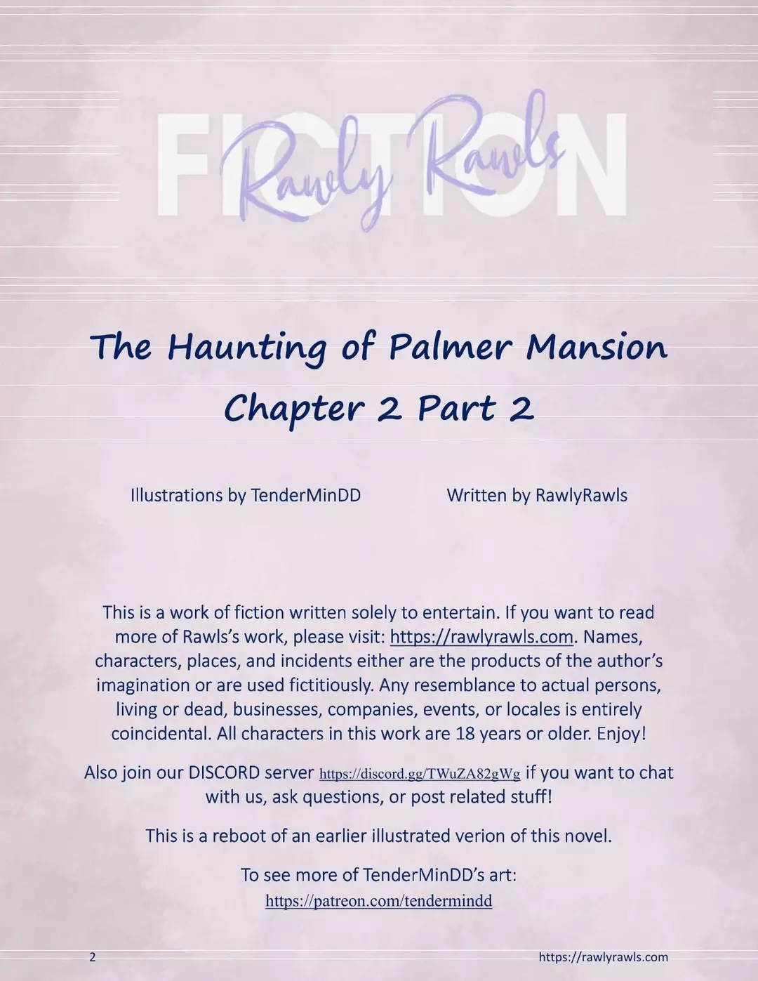 The Haunting Of Palmer Mansion Chapter 2 - Part 2 – page 2