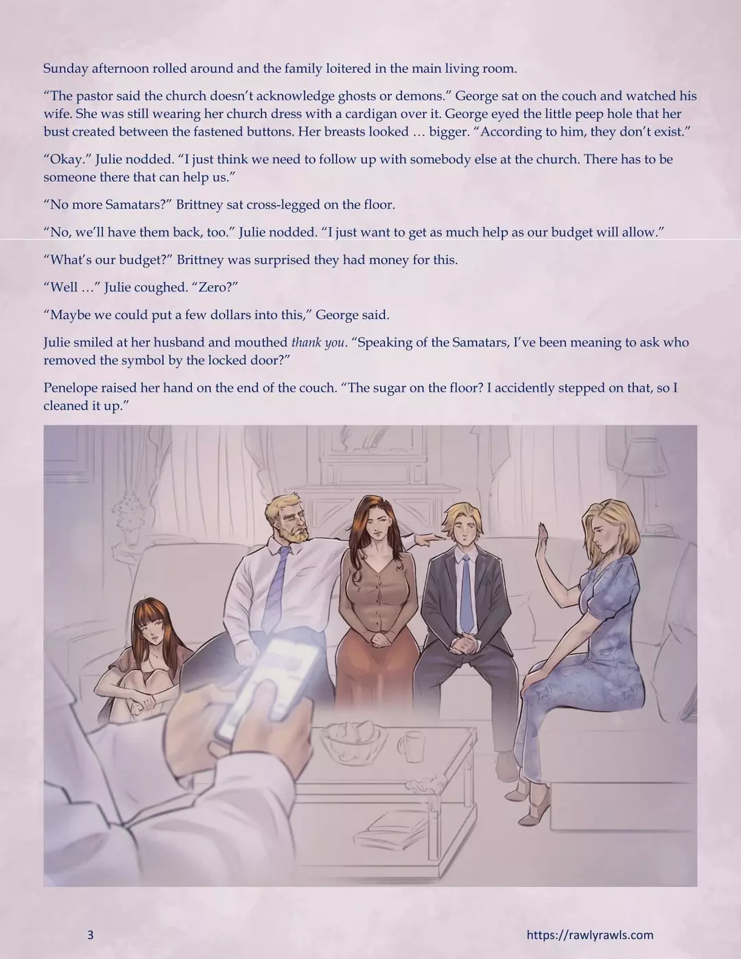 The Haunting Of Palmer Mansion Chapter 7 - Part 3 – page 3