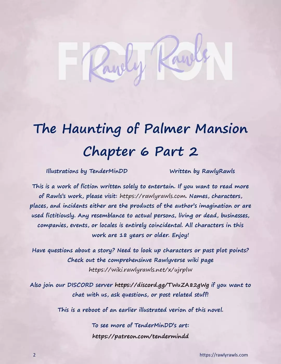 The Haunting Of Palmer Mansion Chapter 6 - Part 2 – page 2