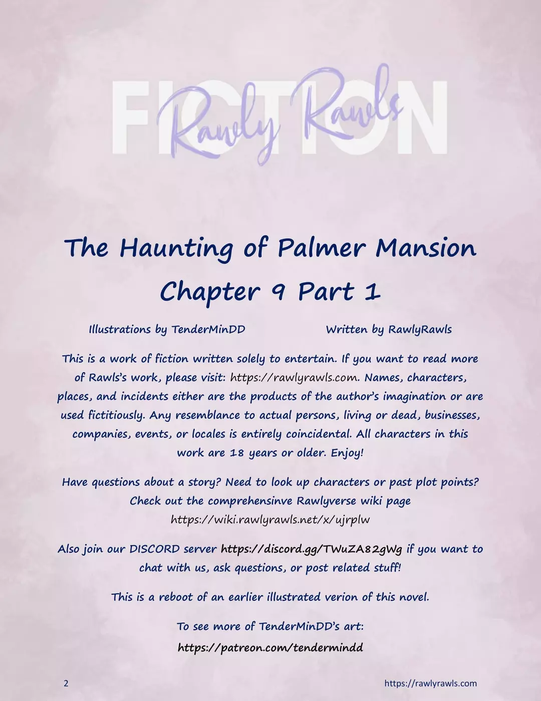The Haunting Of Palmer Mansion Chapter 9 - Part 1 – page 2