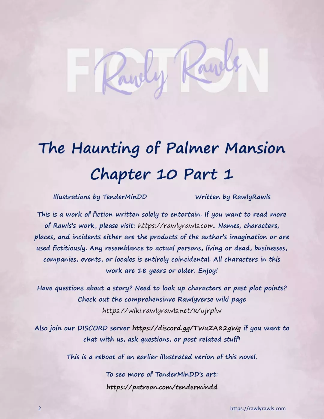 The Haunting Of Palmer Mansion Chapter 10 - Part 1 – page 2