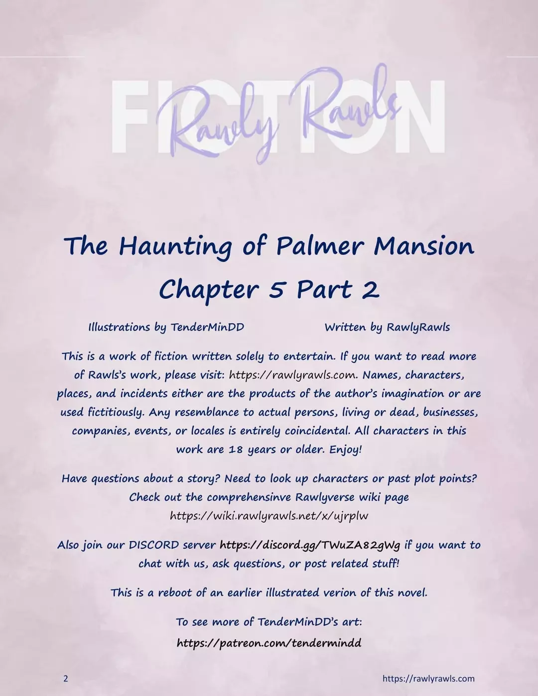 The Haunting Of Palmer Mansion Chapter 5 - Part 2 – page 2