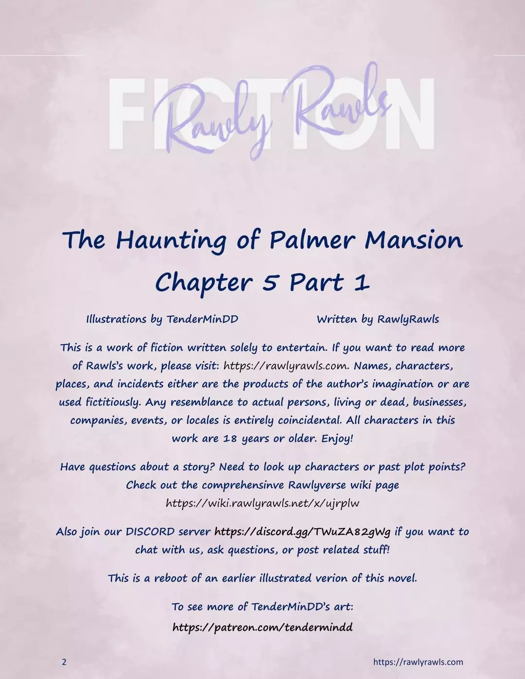 The Haunting Of Palmer Mansion Chapter 5 - Part 1 – page 2