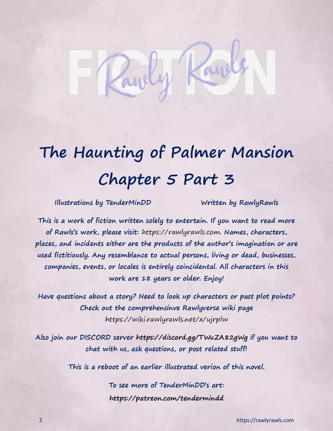 The Haunting Of Palmer Mansion Chapter 5 - Part 3 – page 2