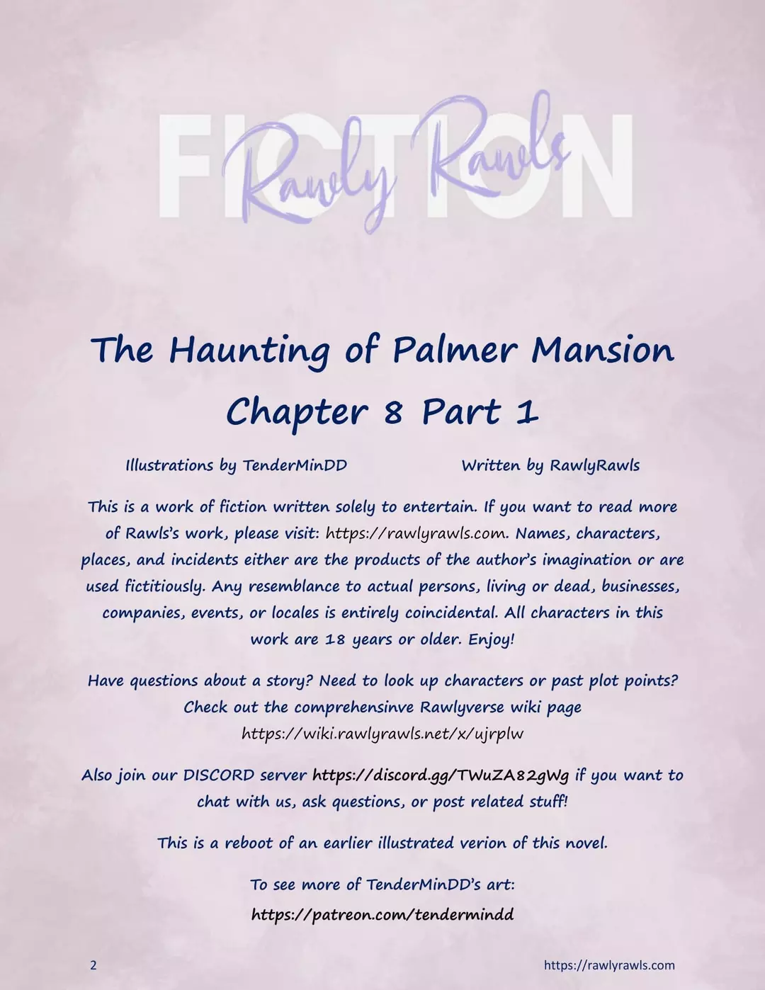 The Haunting Of Palmer Mansion Chapter 8 - Part 1 – page 2