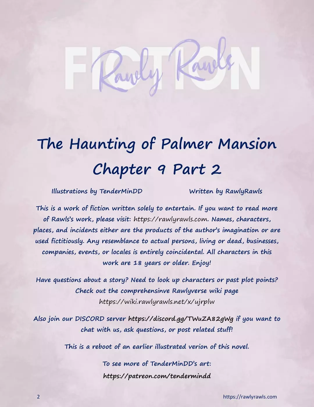 The Haunting Of Palmer Mansion Chapter 9 - Part 2 – page 2