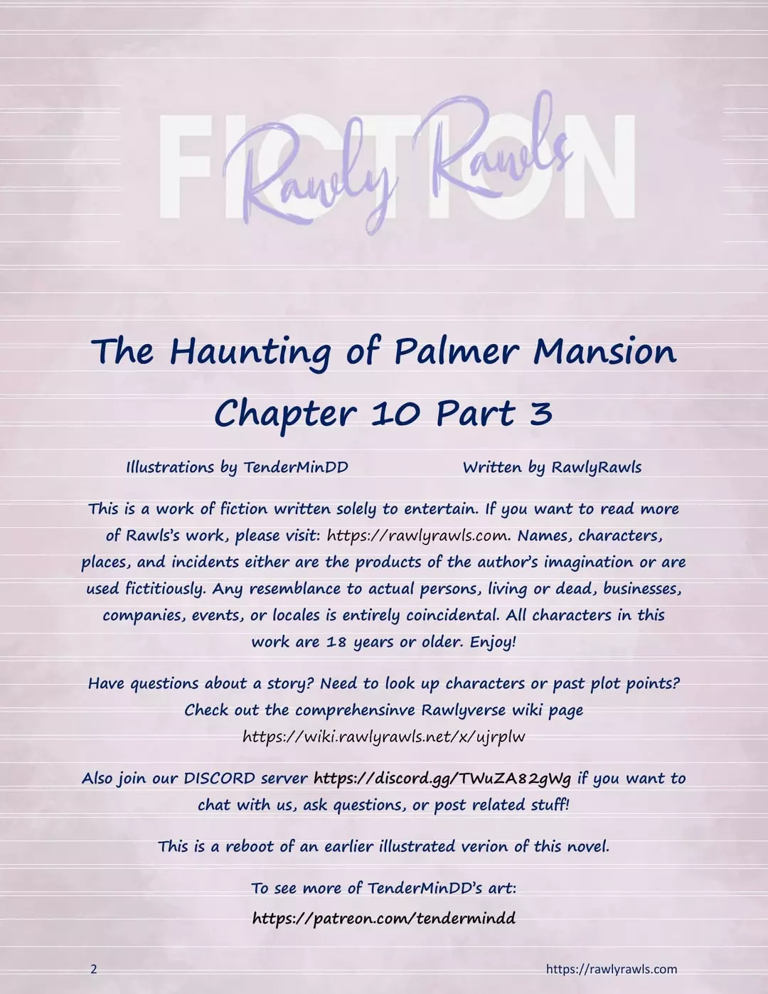 The Haunting Of Palmer Mansion Chapter 10 - Part 3 – page 2