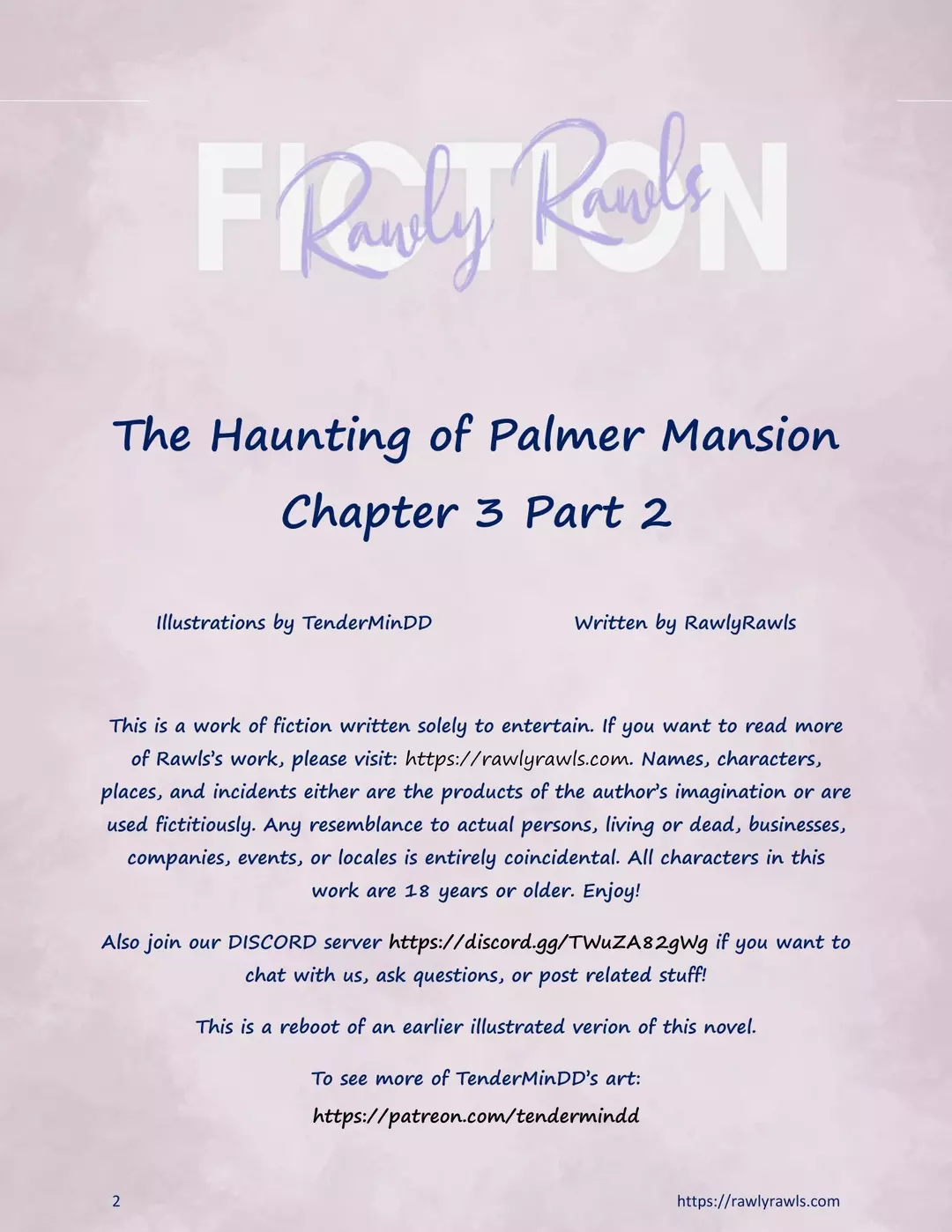 The Haunting Of Palmer Mansion Chapter 3 - Part 2 – page 2