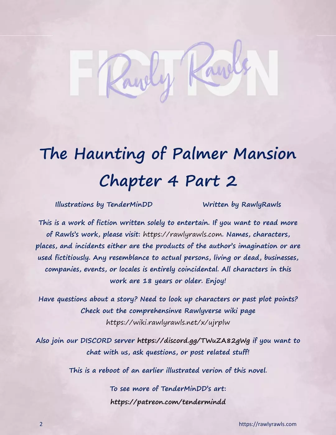 The Haunting Of Palmer Mansion Chapter 4 - Part 2 – page 2