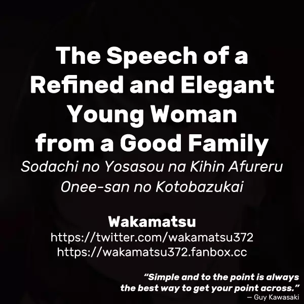 The Speech of a Refined and Elegant Young Woman from a Good Family – page 3