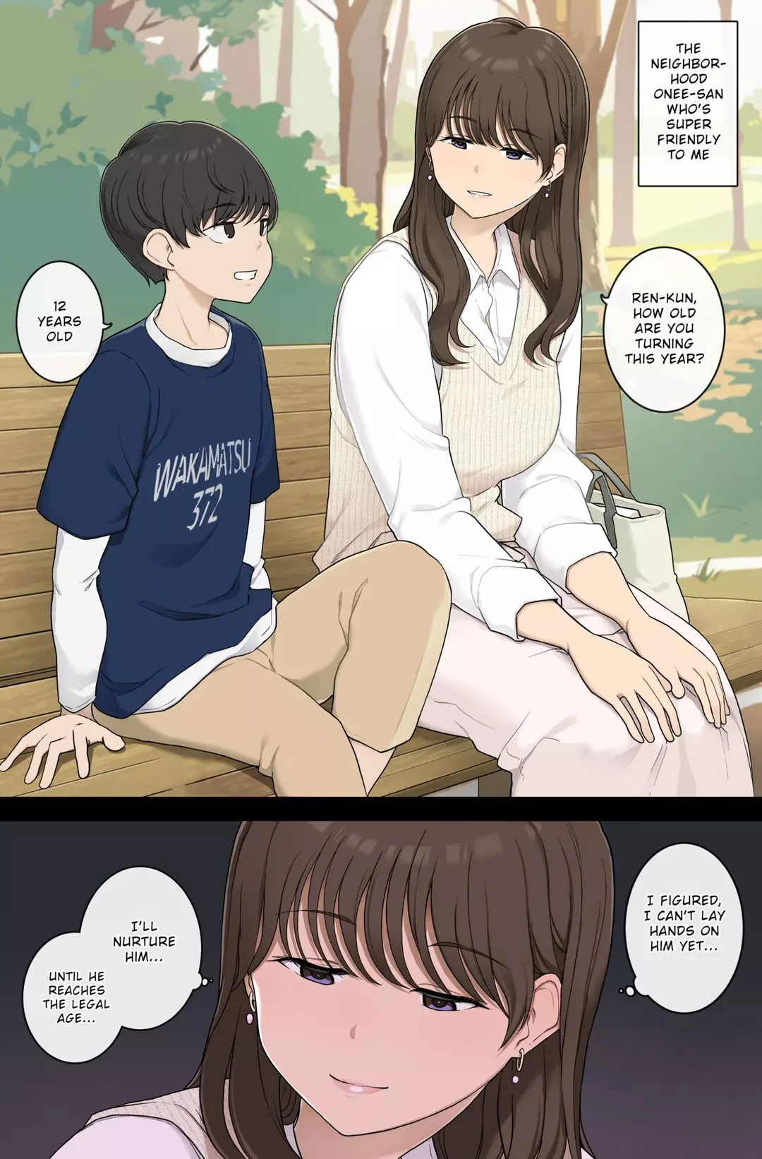 A Naughty Big Sister Who Raises Boys Pure and Innocent Only to Devour Them – page 1