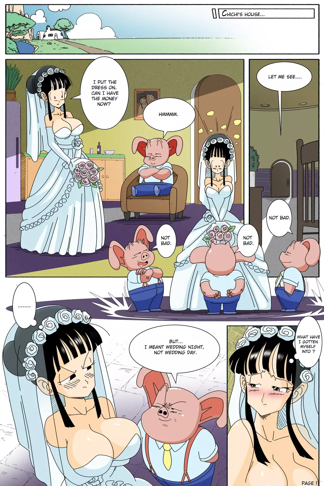 Oolong's Proposal Remake – page 1