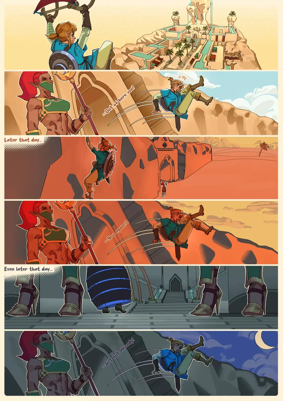 The Legend of Zelda - Forbidden Town -WIP – page 3