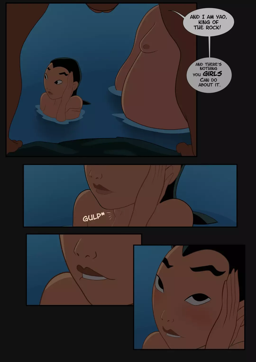Mulan - Bath Time Thoughts with Mulan – page 2