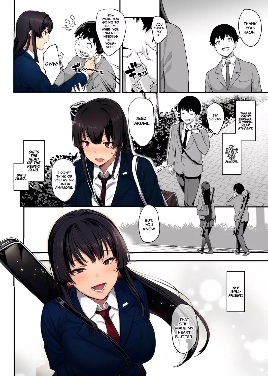 My Childhood Crush, the Fierce and Beautiful Kendo Club Captain, Would Never Fall for a Fuckboy – page 3