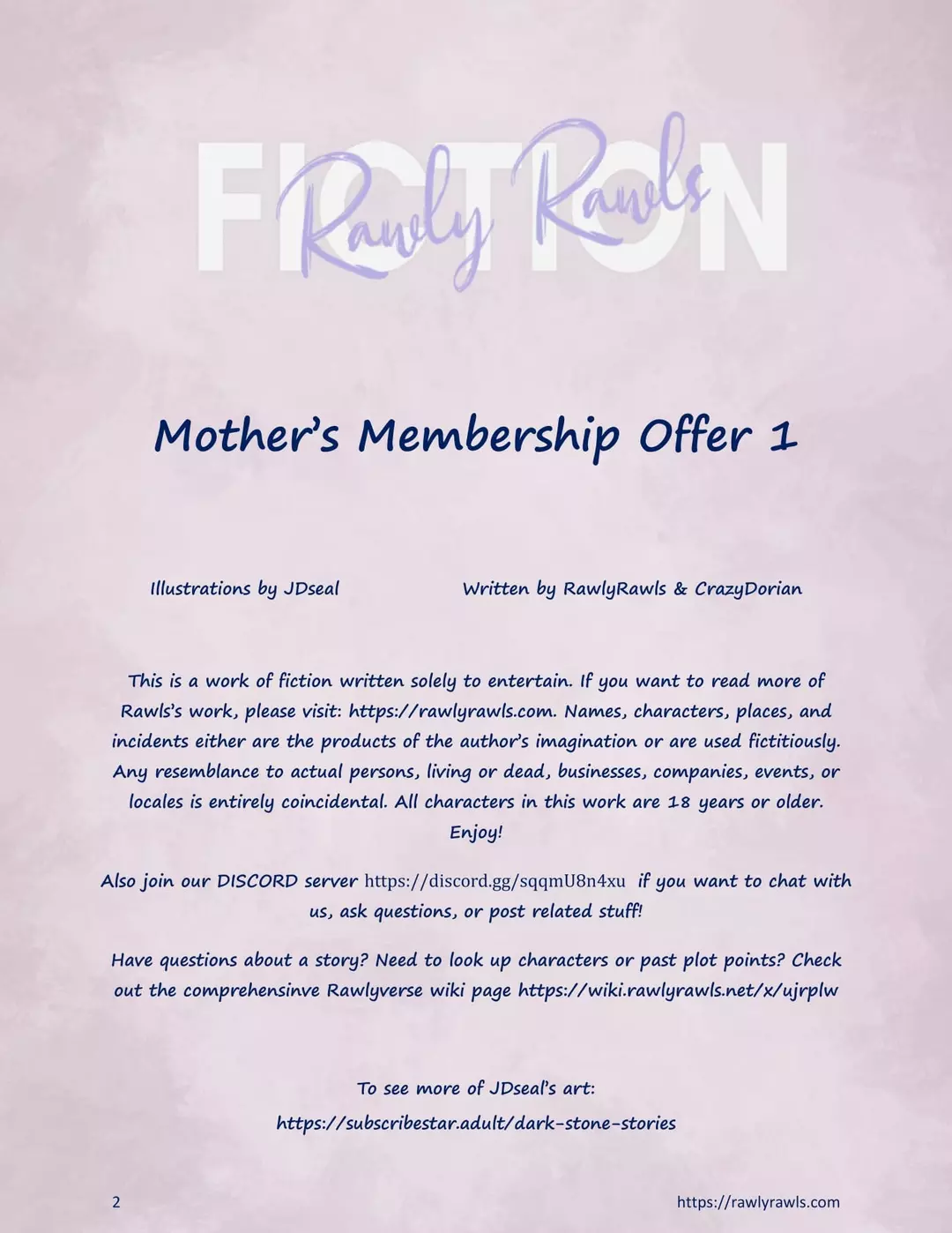 Mothers Membership Offer – page 2