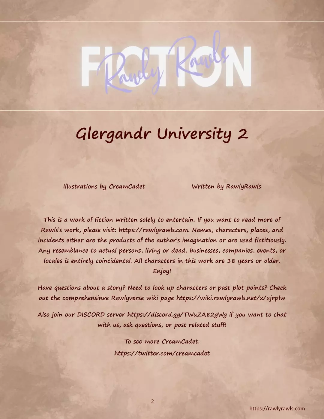 Glergandr University Chapter 2 – page 2
