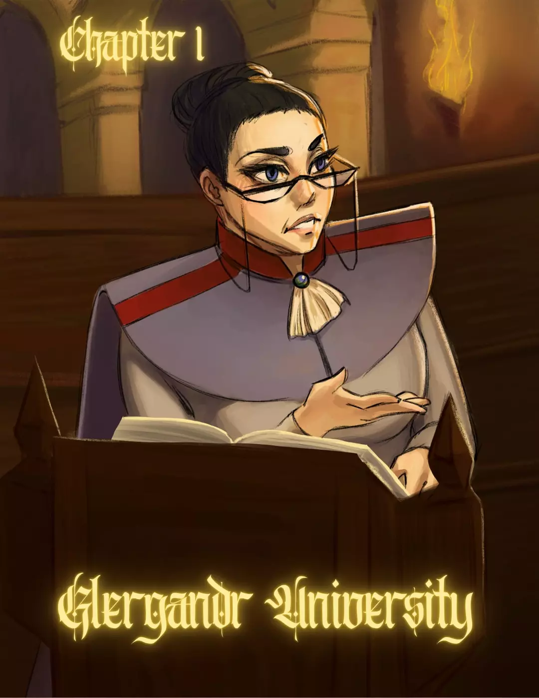 Glergandr University Chapter 1 – page 1