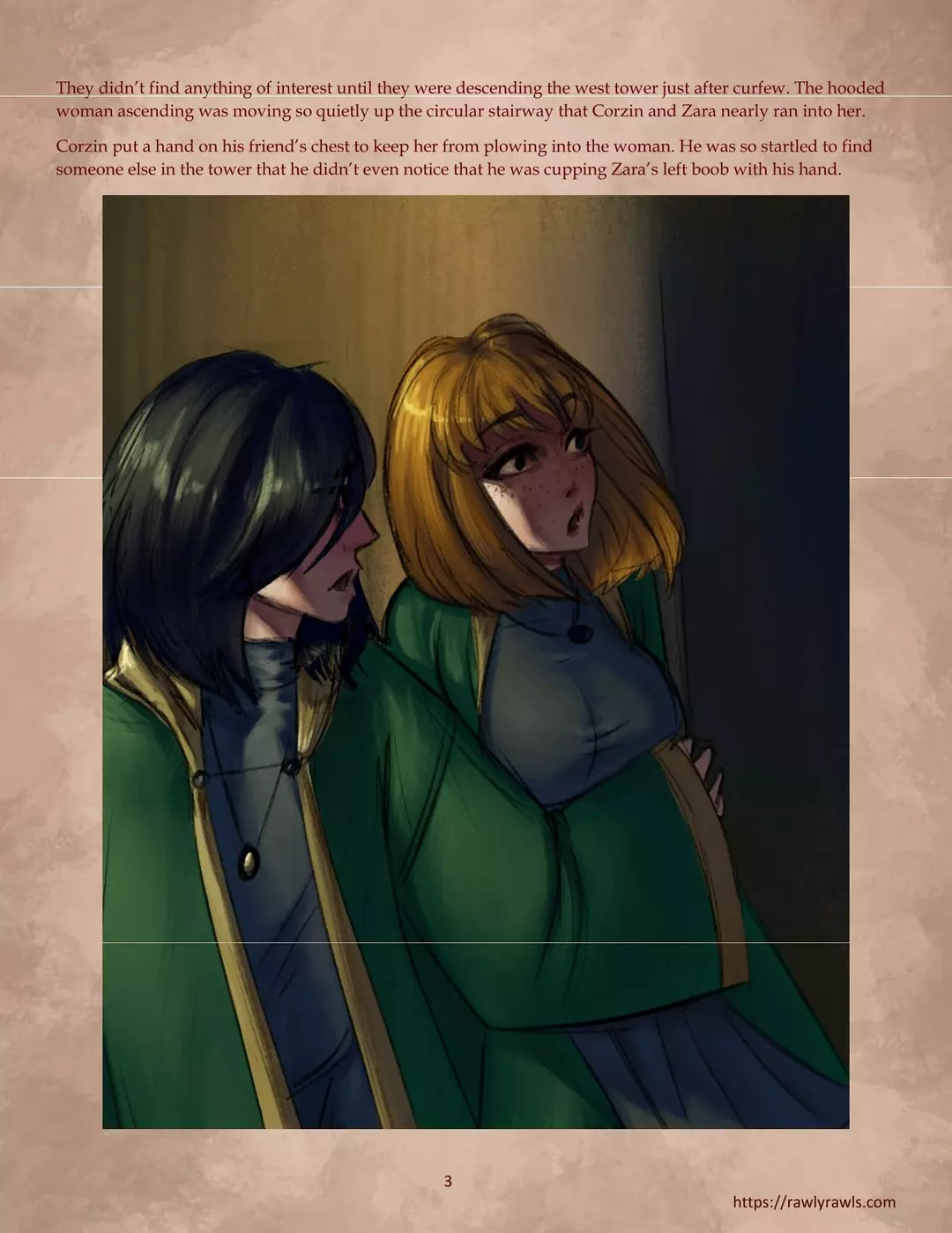 Glergandr University Chapter 3 – page 3