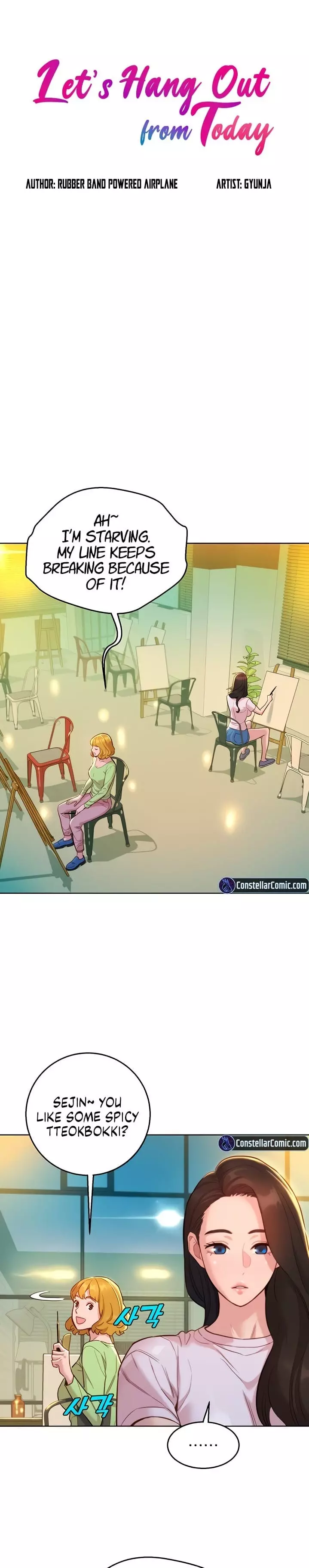 Let's Hang Out from Today Chapter 43 – page 1