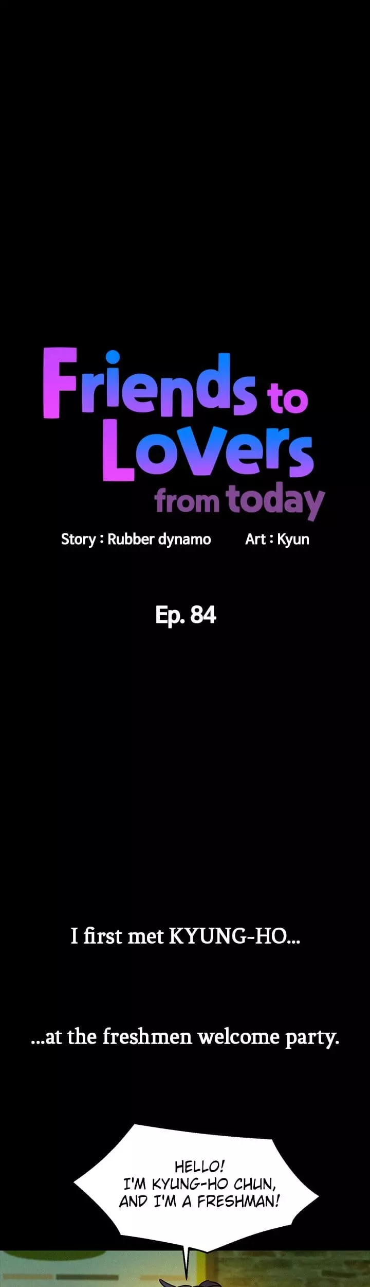 Let's Hang Out from Today Chapter 84 – page 1
