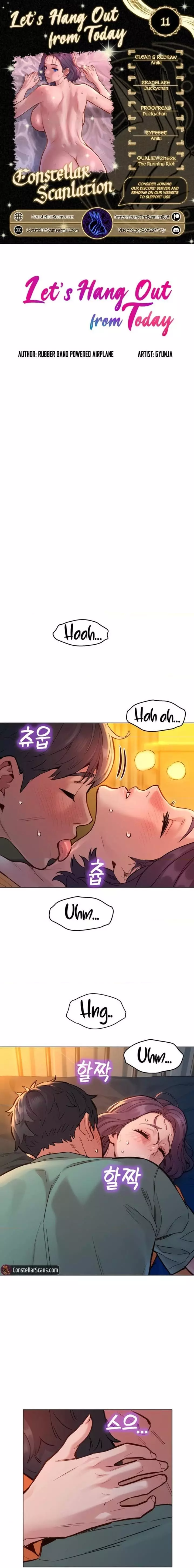 Let's Hang Out from Today Chapter 11 – page 1