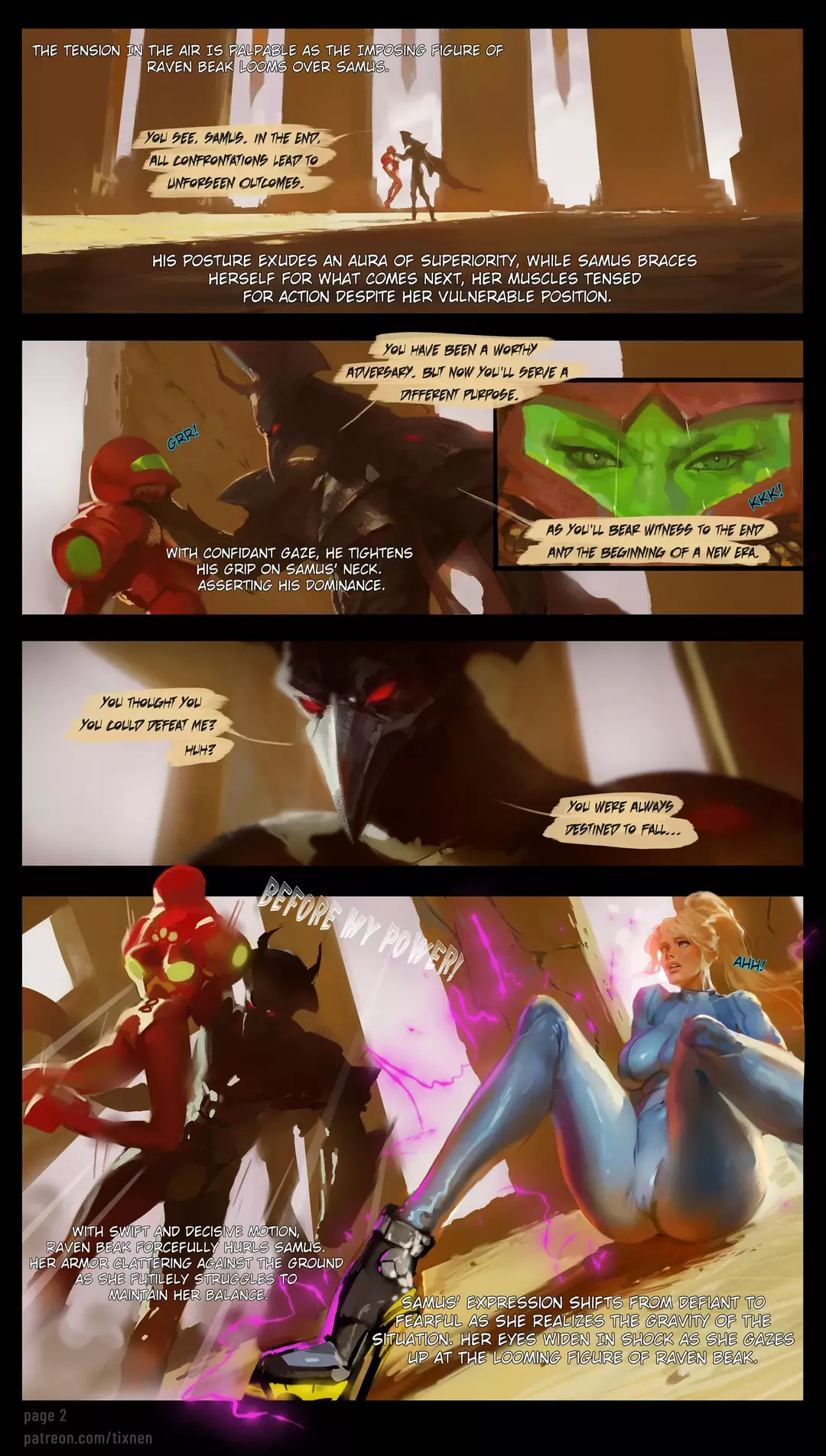 Samus & Raven Beak – page 2