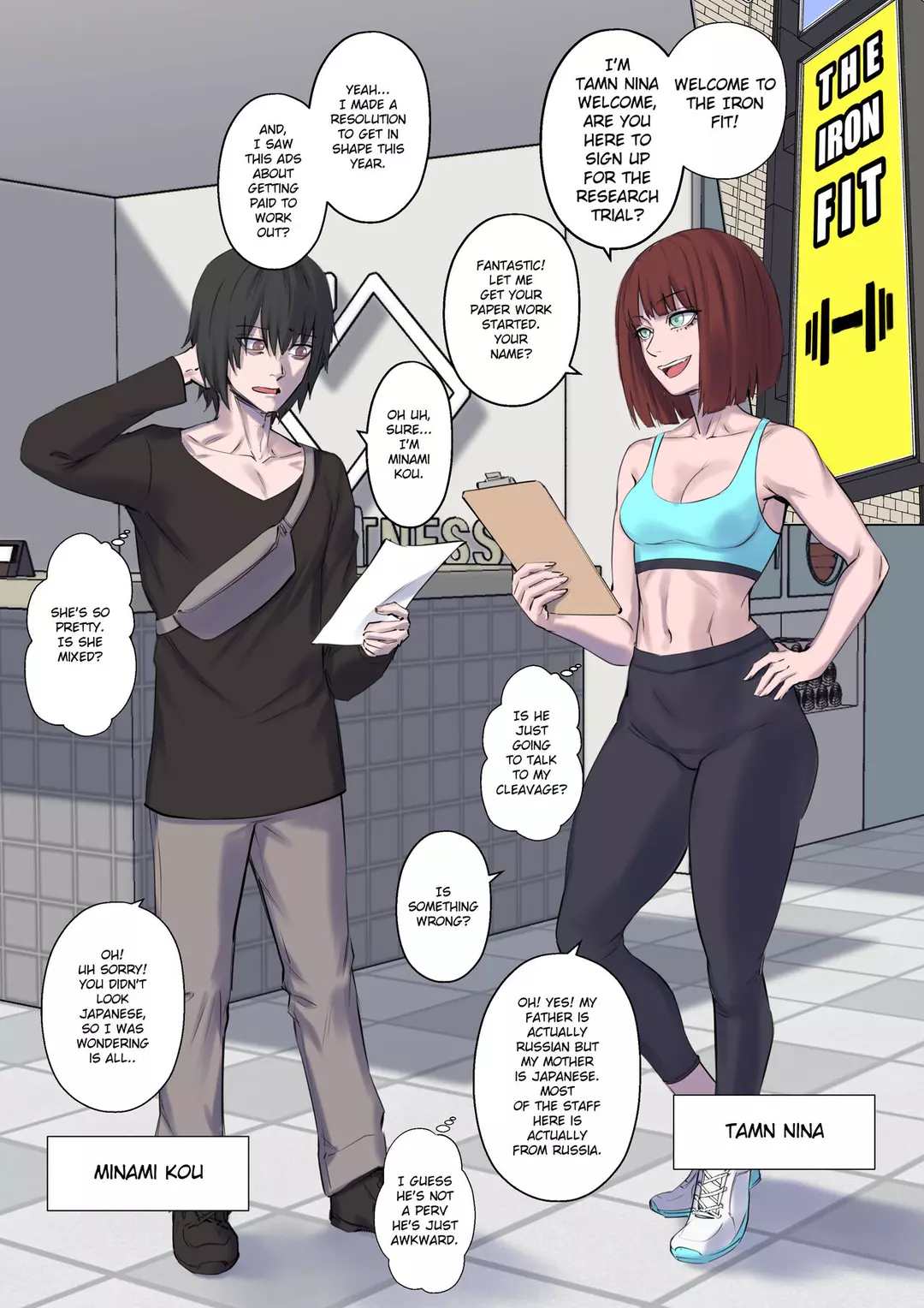 Getting In Shape – page 3
