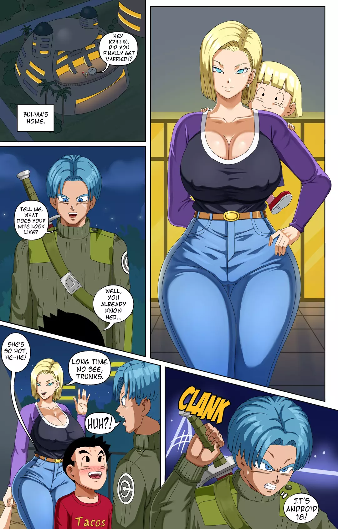 Meeting Android 18 Yet Again Full & Text Less – page 2