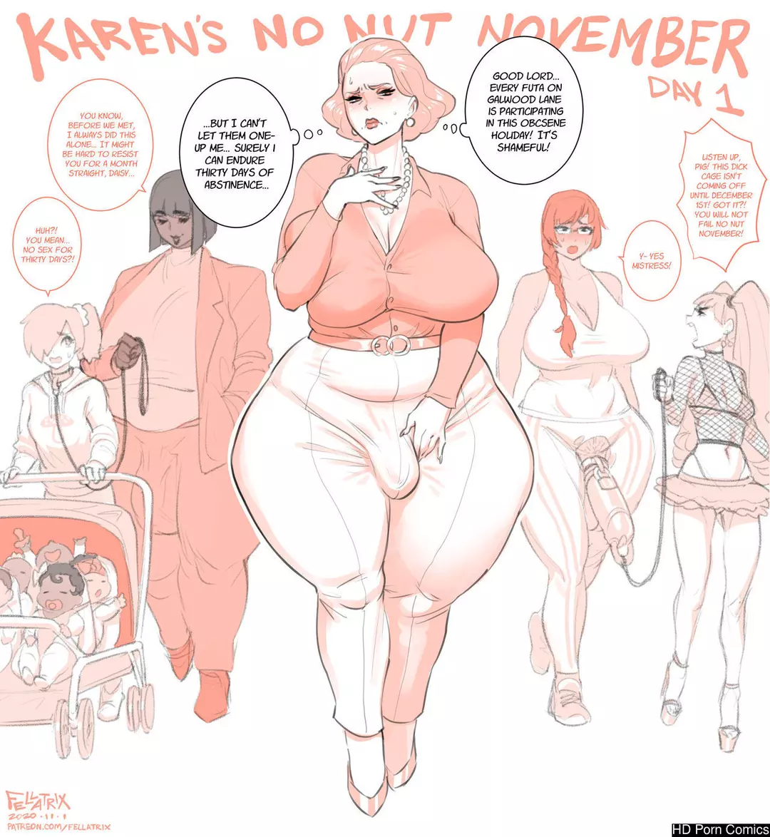 Karen’s No Nut November – page 1