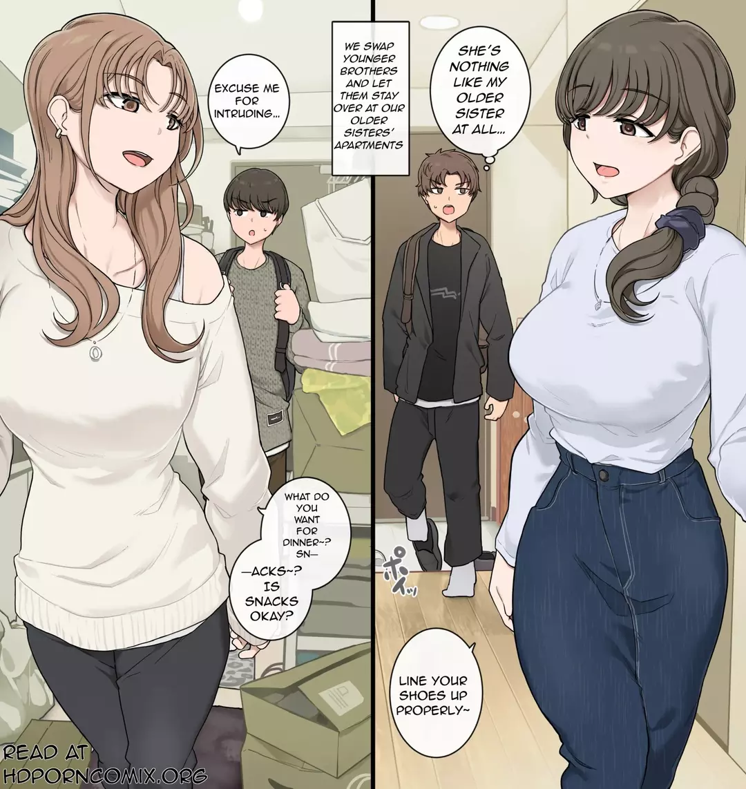 Letting Eachother Stay Over In Our Big Sisters’ Rooms – page 1