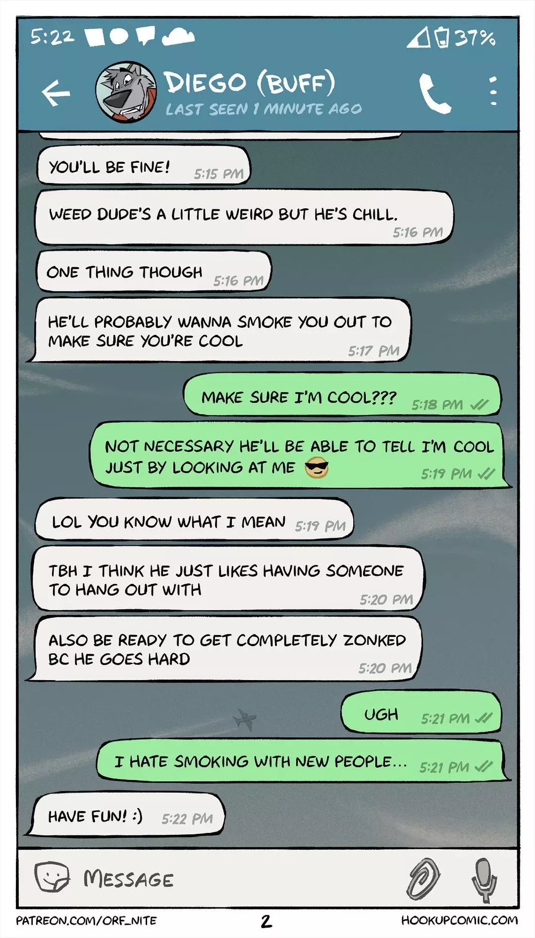 The Hookup gay manga – page 2