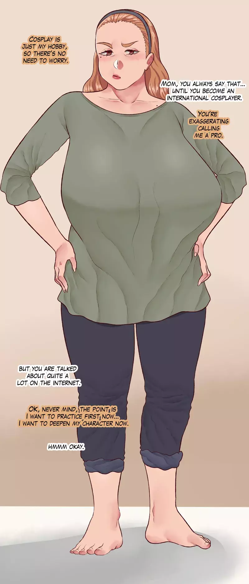 My Mom Likes Cosplay 1 – page 1