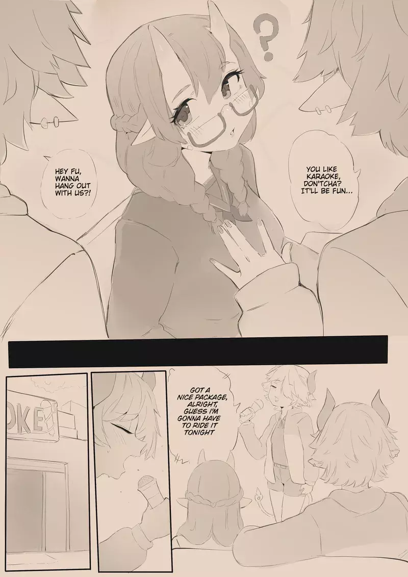 Perverted Futanari Secretly Pushed Her Virgin Girlfriend Into Compensated Dating And Got Her Addicted To It! – page 2