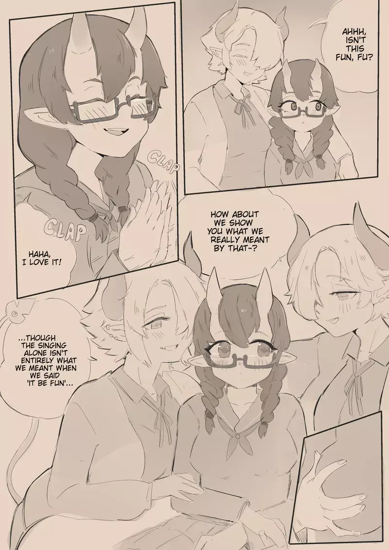Perverted Futanari Secretly Pushed Her Virgin Girlfriend Into Compensated Dating And Got Her Addicted To It! – page 3