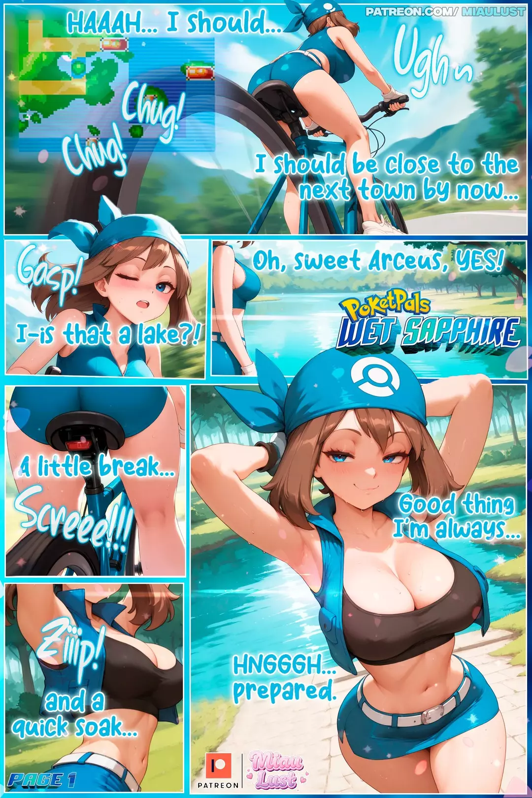 Pokemon – Wet Sapphire, May – page 3
