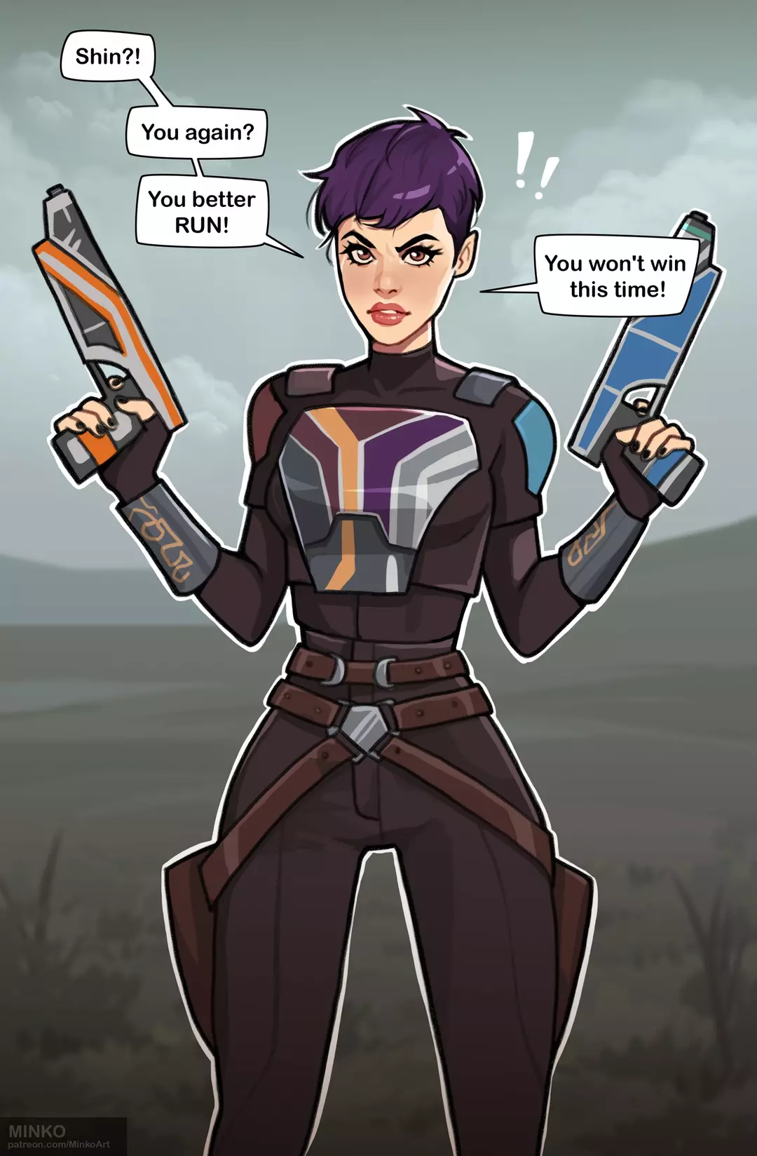Sabine and Shin – page 1