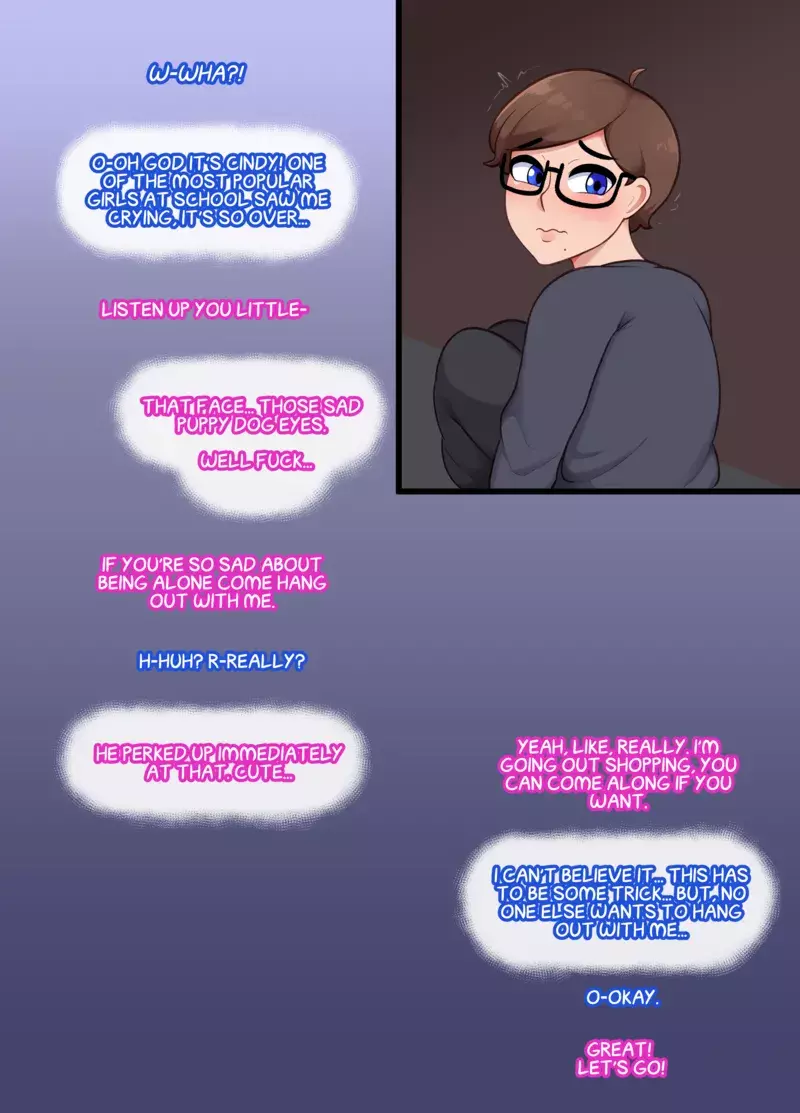 Twinning Becoming The Popular Girl’s Best Friend gay manga – page 3