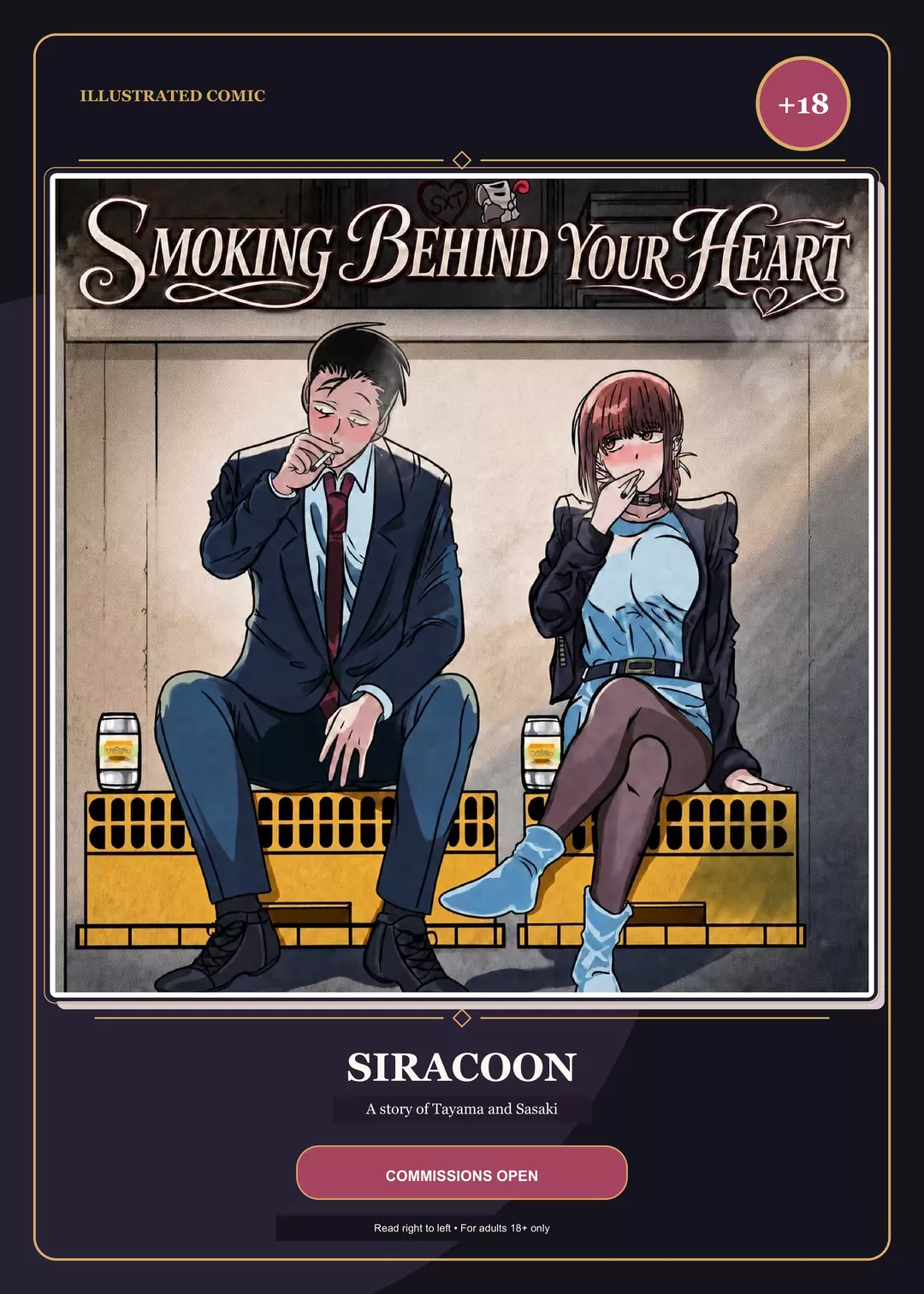 Smoking Behind Your Heart Smoking Behind the Supermarket with You – page 1