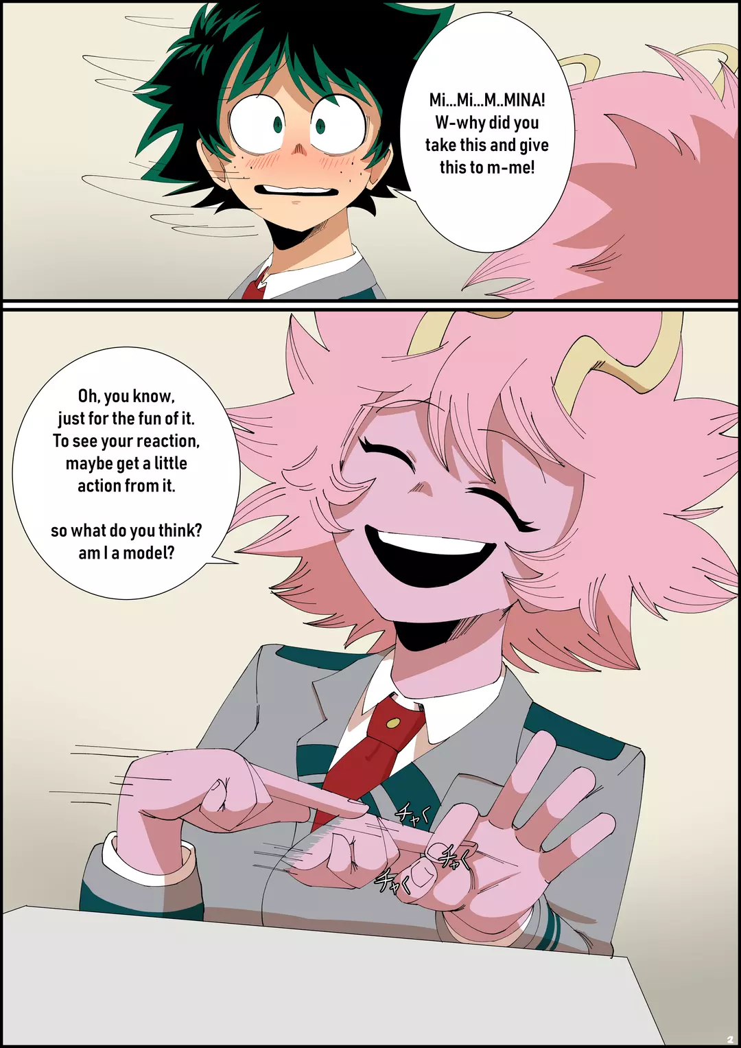 Mina X Deku My Hero Academia – page 3